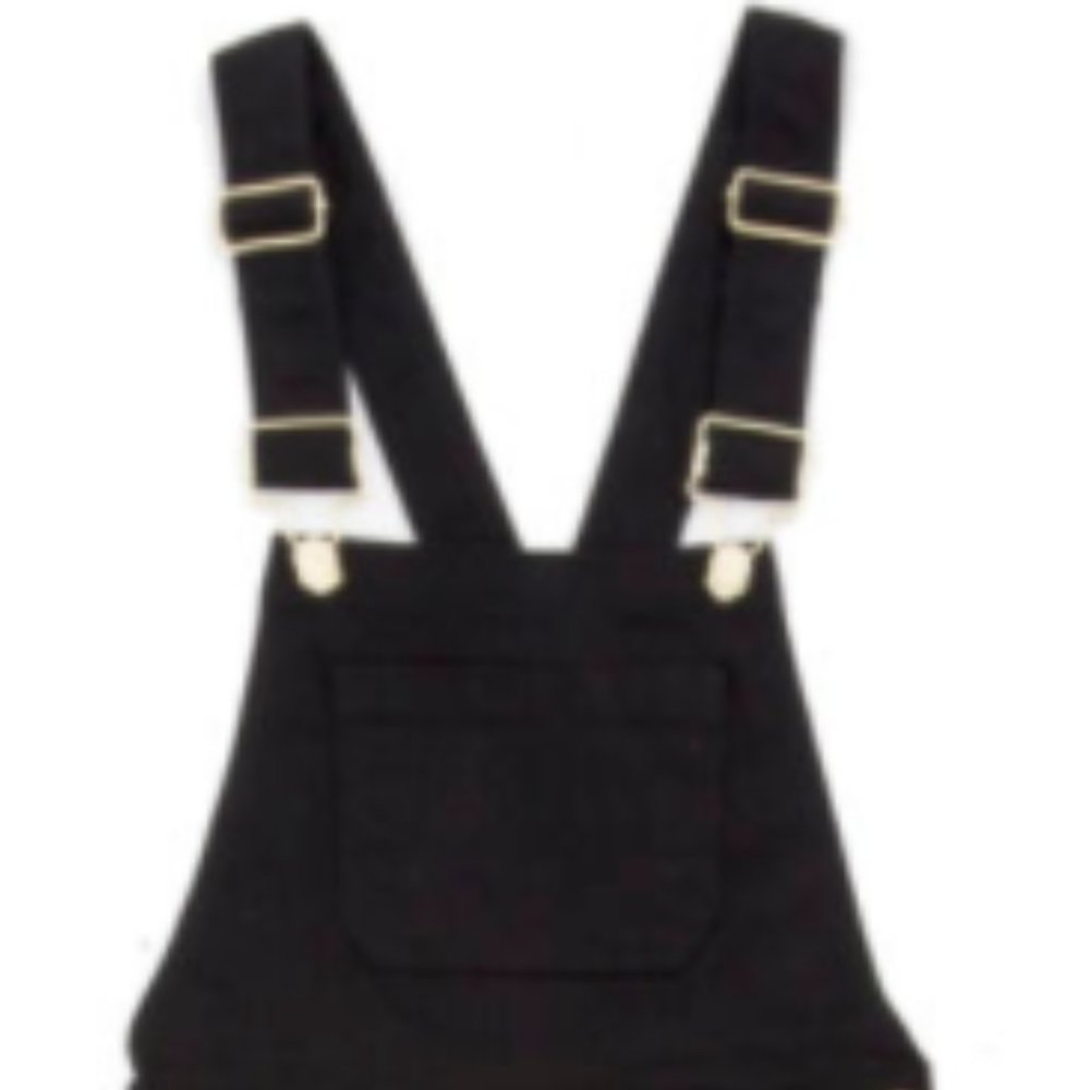 Second Skin | High Rise Skinny Overalls XS